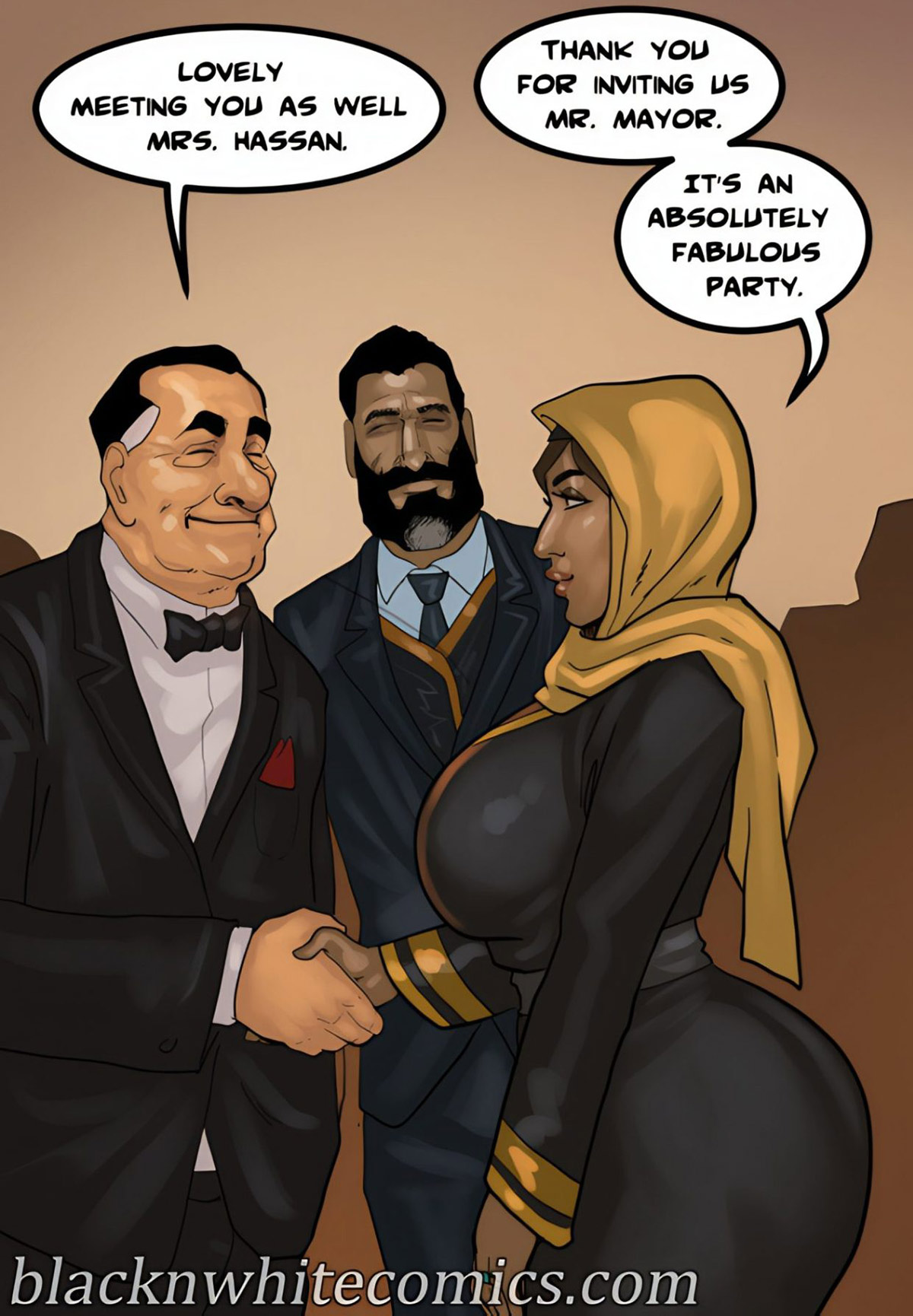 I'd like to donate something to his wife - The mayor 6