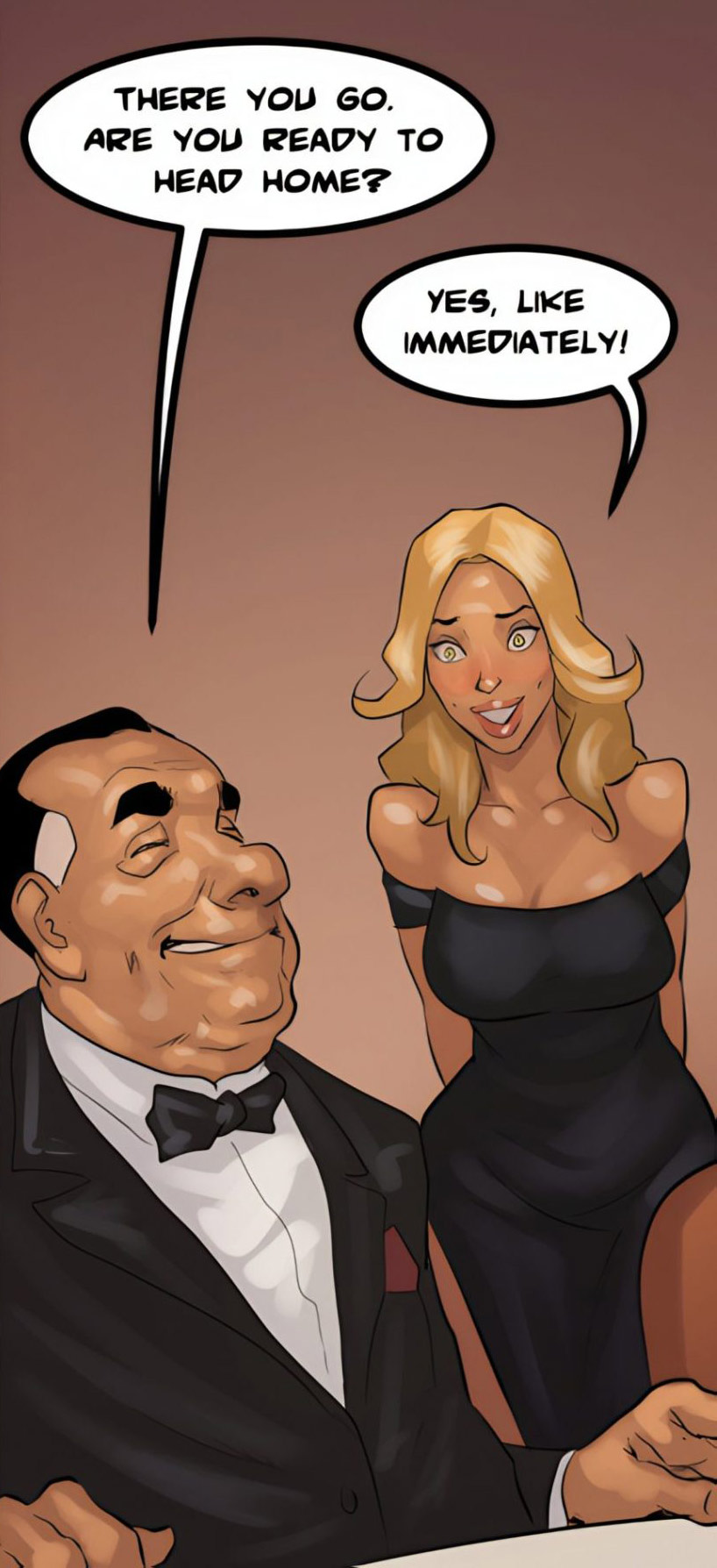 Grab that black monster dick - The mayor 6