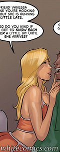 My friend Vaness is the one you're hooking up with but she is running a little late - The poker game 4