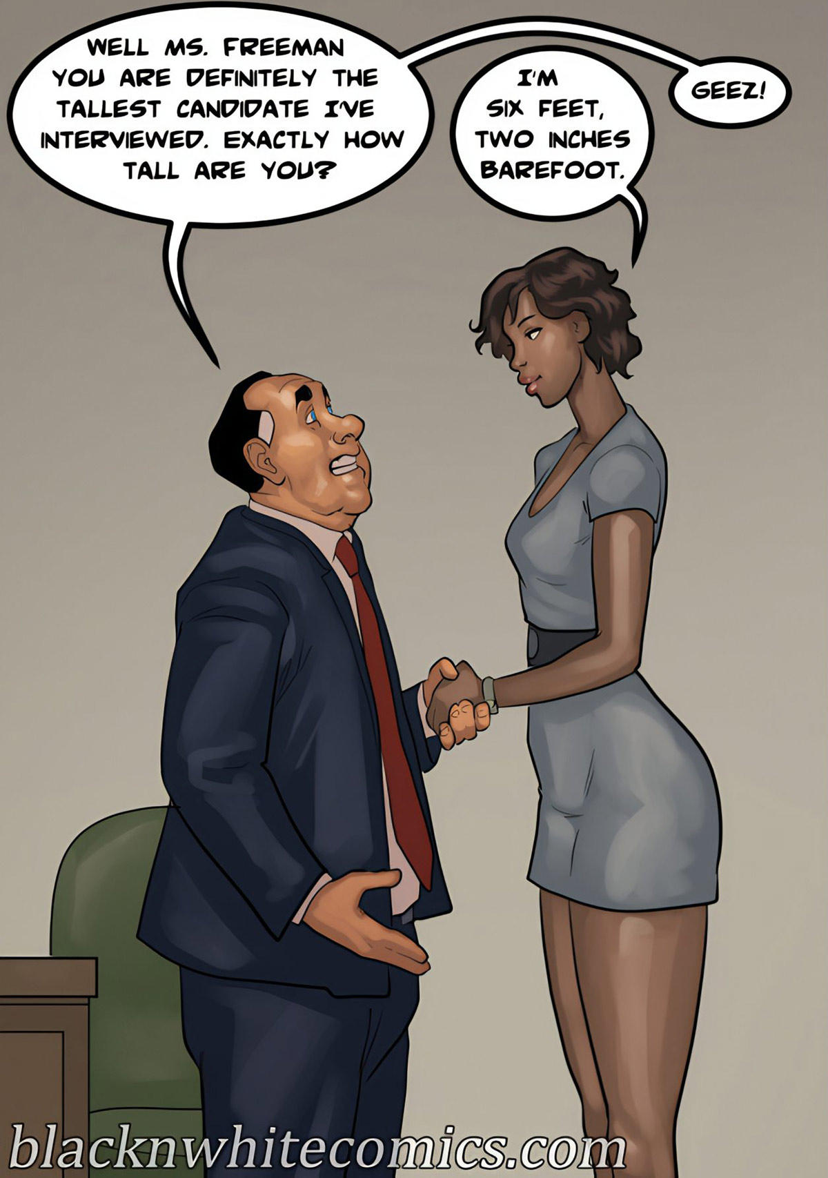 There's a rumor that you have a humongous dick - The mayor 6