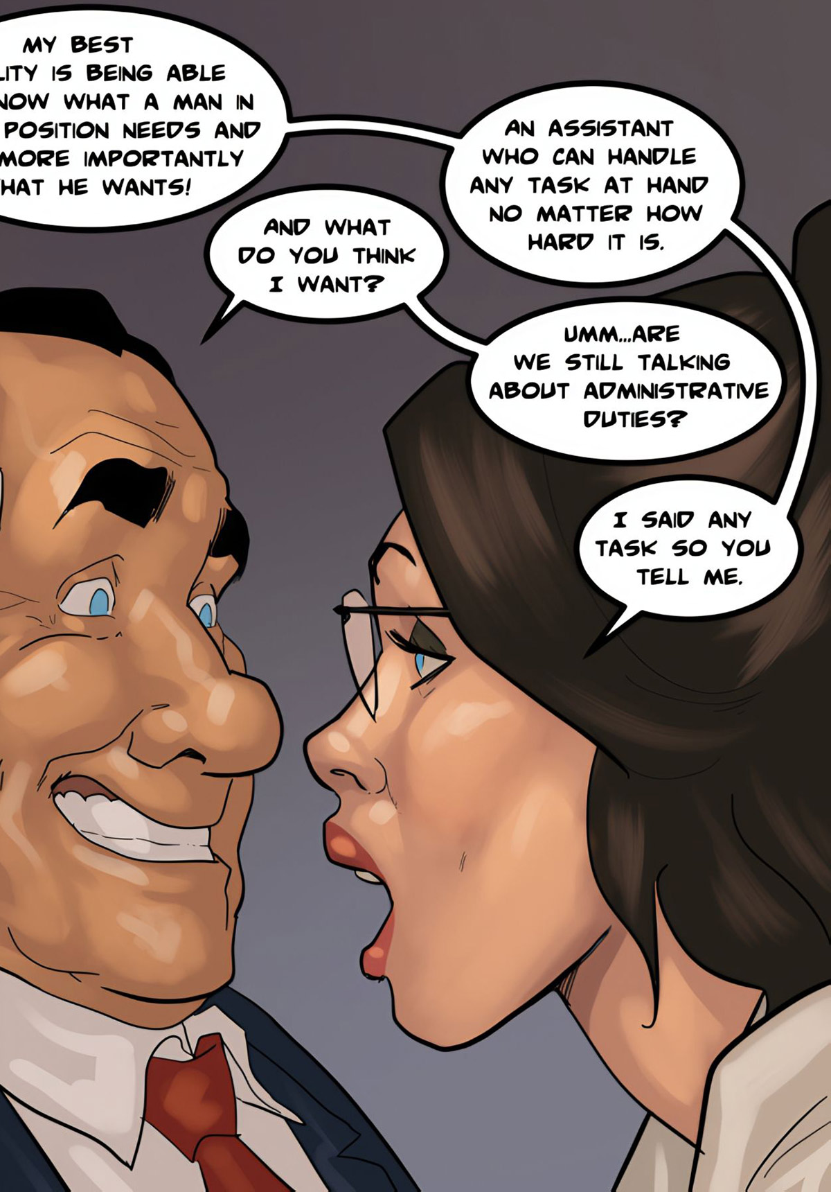 I think it's time to see the cock I'll be sucking going forward - The mayor 6