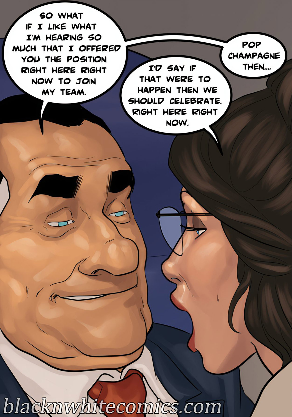 I think it's time to see the cock I'll be sucking going forward - The mayor 6