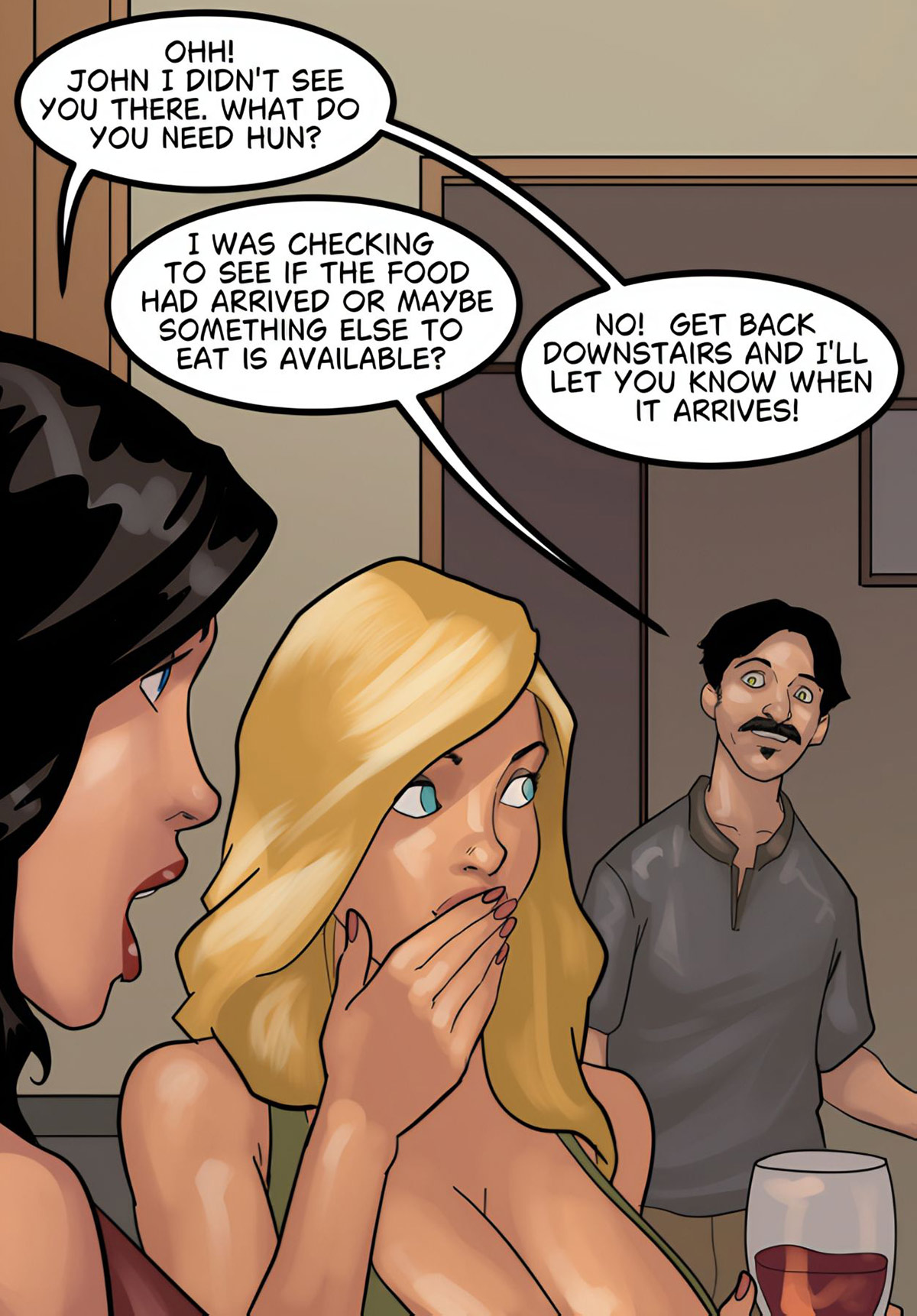 I wanted them to cum in my mouth - The poker game 4