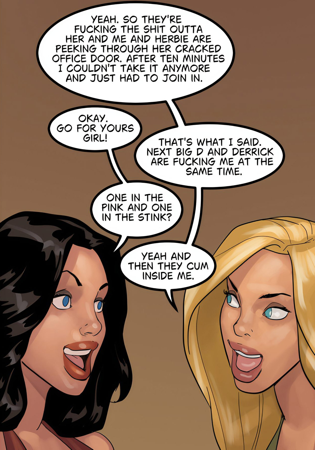 I wanted them to cum in my mouth - The poker game 4