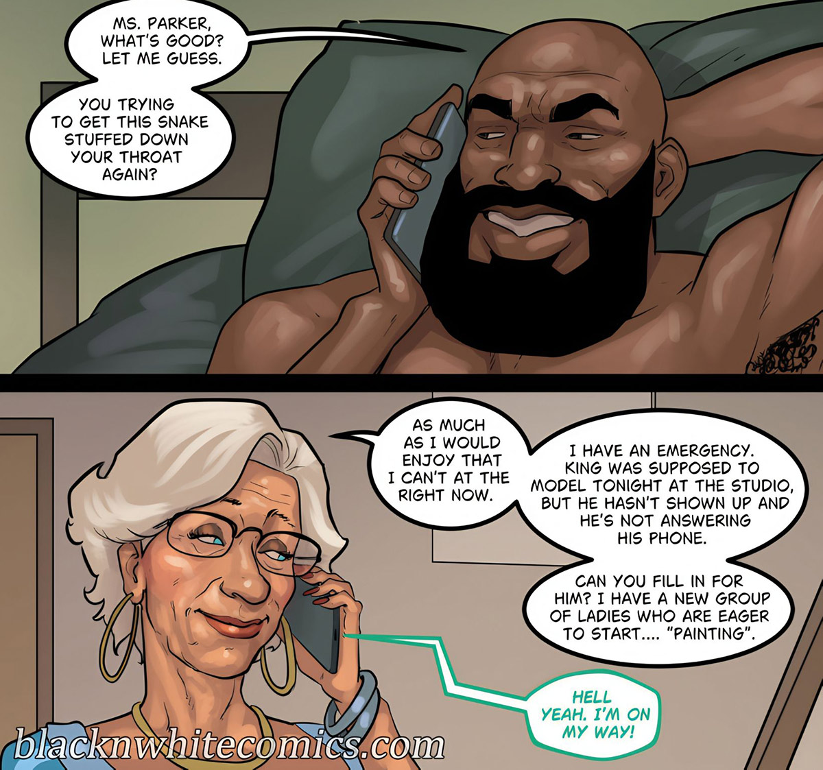 You trying to get this snake stuffed down you throat again - Art class 3