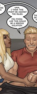 I didn't know white guys had dicks this big, I could barely fit it in mouth - The recruit