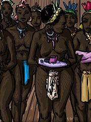 My genitalia was ignored - Adoption of my daughters and I into the tribe by Illustrated interracial