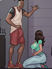 I wish he would at least take a shower first before asking me to do this - Emma's New Life by by RiayH