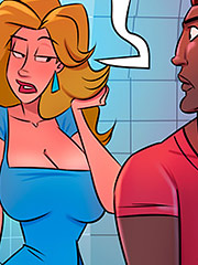 Her boyfriend got too drunk while they were having a quick fuck - This is a Madhouse, Party in the bathroom by welcomix (tufos)