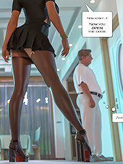 All you have to do is tap send and your dirty little fantasy will come true - Black marked by Tab109