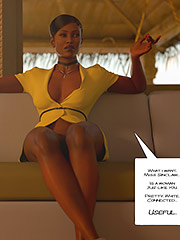 What I want, pretty, white, connected, useful - Tropic of sin, Veronica Sinclair by Tab109