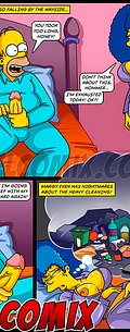 I'm going to sleep with my dick hard again - The Simptoons, The big butt housemaid