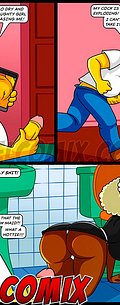 I'm going to sleep with my dick hard again - The Simptoons, The big butt housemaid