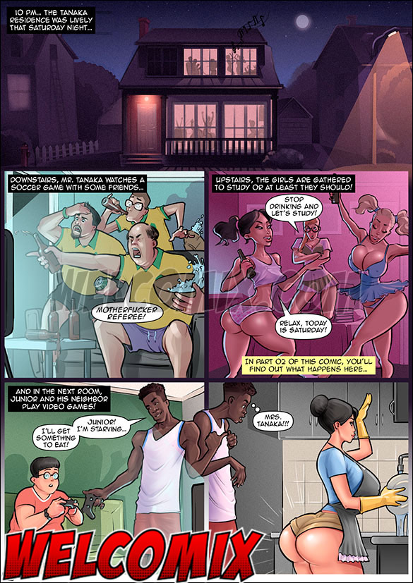 The big guy will take advantage of various situations to blackmail the voluptuous Japanese woman - Anacondas, My son's friend (Part 01)