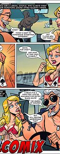He asked his wife to wear a bikini with the symbol of the suit of spades in black - Anacondas, The queen of spades
